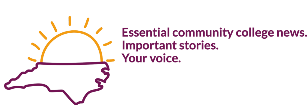 Awake58 newsletter logo with corresponding tagline. "Essential community college news. Important stories. Your voice."