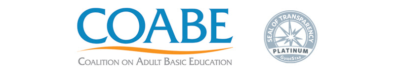 COABE is the Coalition on Adult Basic Education