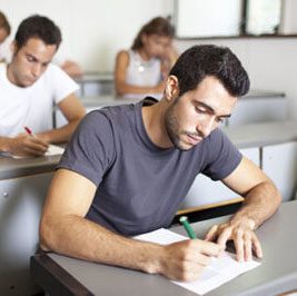 Students can complete courses to score high on assessments.